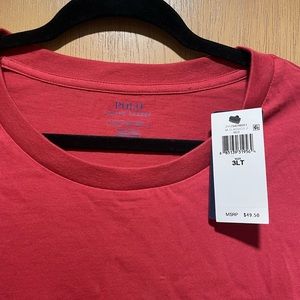 Polo T-Shirt - Red - 3XLT